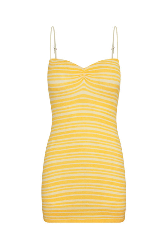 INDAH Claire Stripe Mini Dress-The Shop Laguna Beach