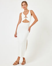 LSPACE Camille Lace-Up Maxi Dress - More Colors Available-The Shop Laguna Beach