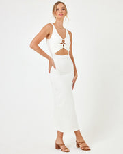 LSPACE Camille Lace-Up Maxi Dress - More Colors Available-The Shop Laguna Beach