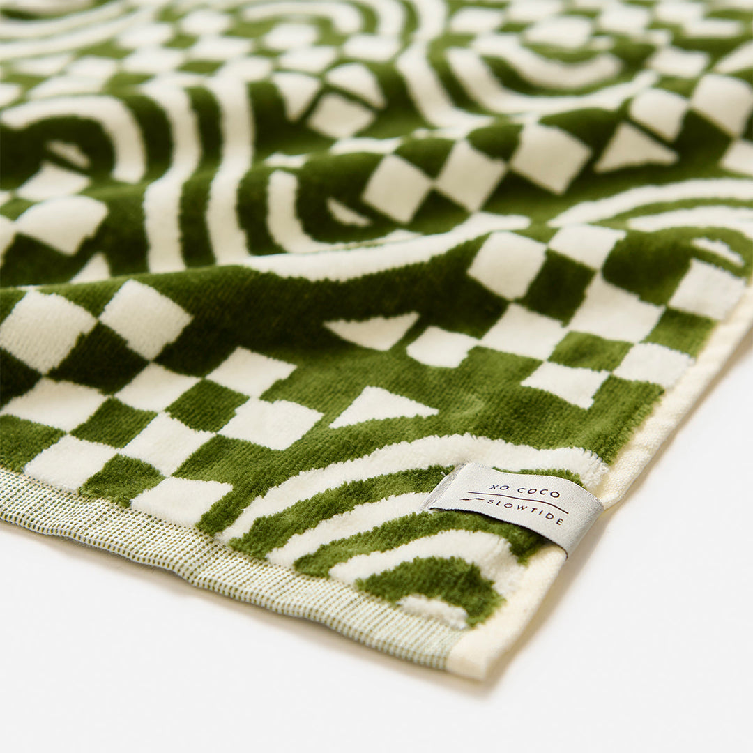 SLOWTIDE X COCO HO Coco Rainbow Woven Towel