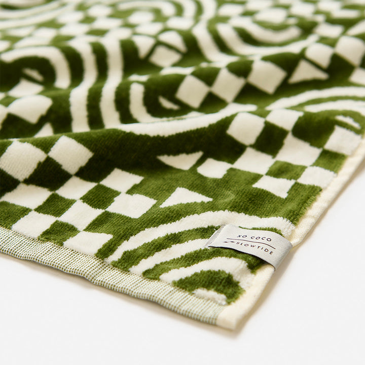 SLOWTIDE X COCO HO Coco Rainbow Woven Towel