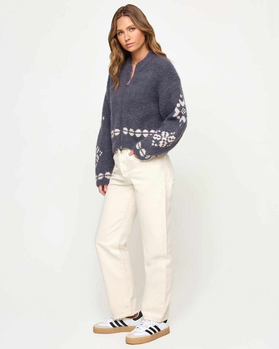 LSPACE Cosmos Zip Sweater - More Colors Available-The Shop Laguna Beach