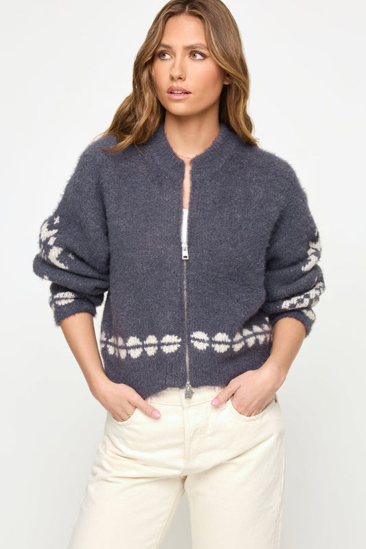 LSPACE Cosmos Zip Sweater - More Colors Available-The Shop Laguna Beach
