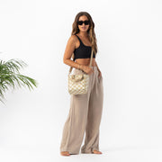 ALOHA COLLECTION Crossbody Handle Bag-The Shop Laguna Beach