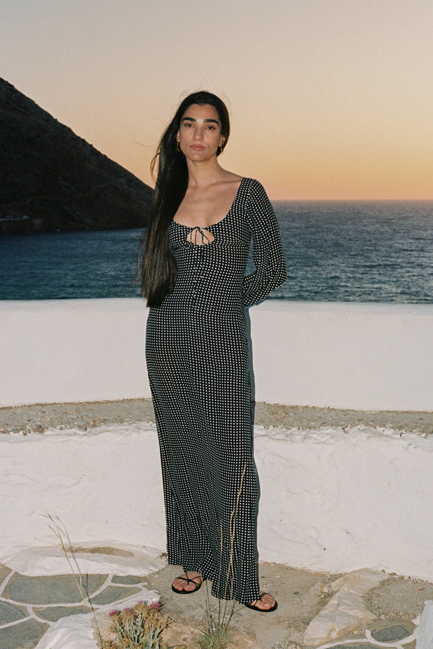 SUMMER AWAY Cervia Long Sleeve Dress-The Shop Laguna Beach