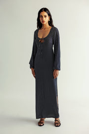 SUMMER AWAY Cervia Long Sleeve Dress-The Shop Laguna Beach