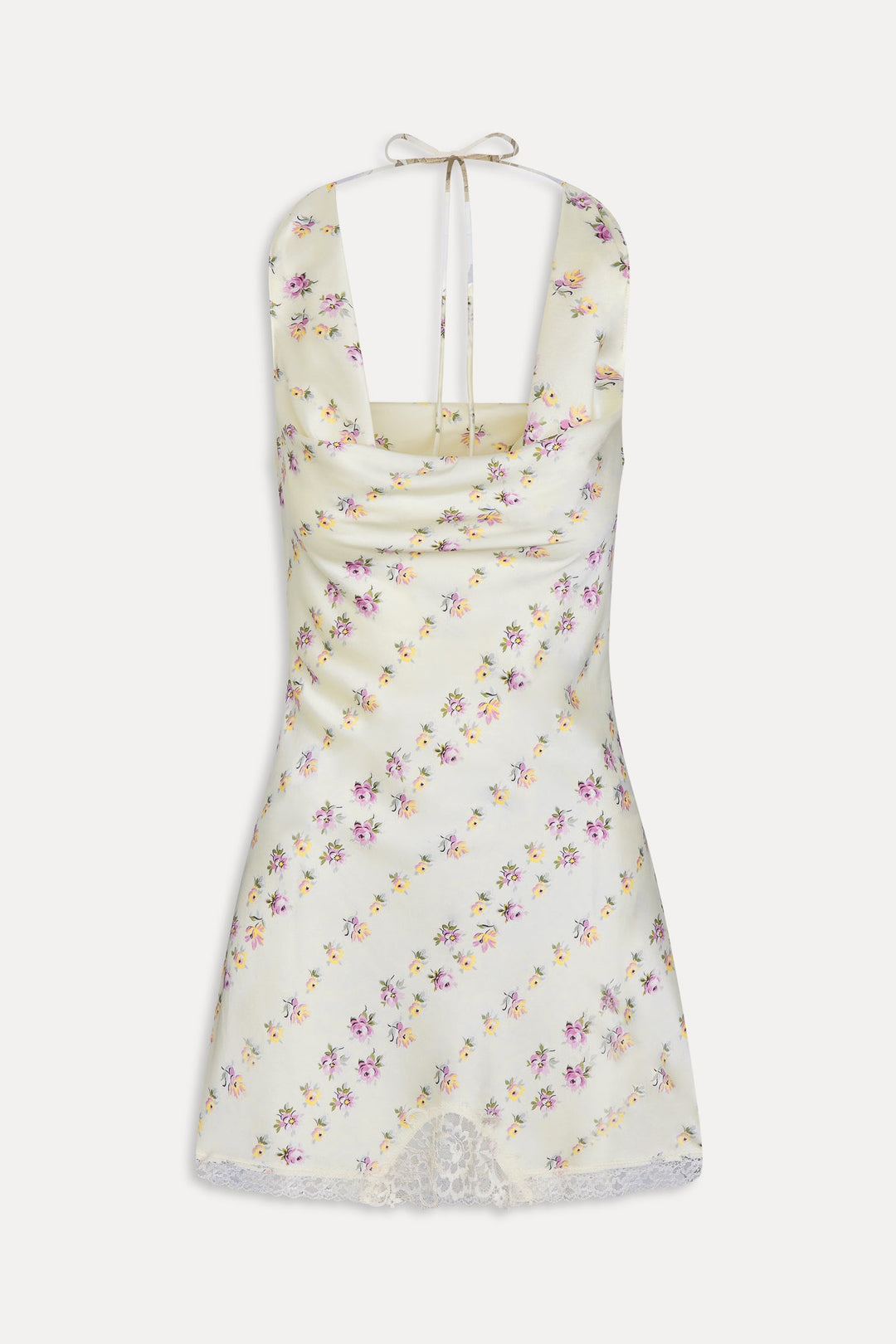 FRANKIES BIKINIS Chloe Silk Mini Dress