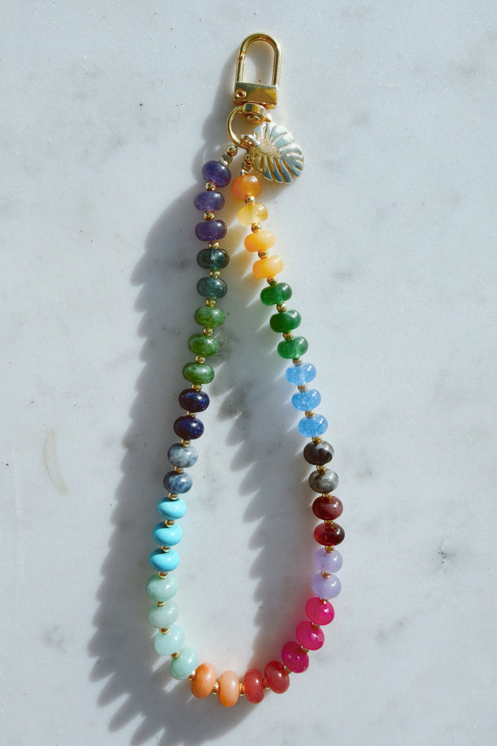 PALMIE Coastal Stone Phone Charm Wristlet - More Colors Available