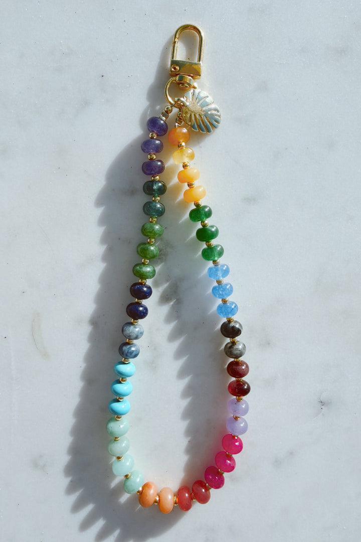 PALMIE Coastal Stone Phone Charm Wristlet - More Colors Available