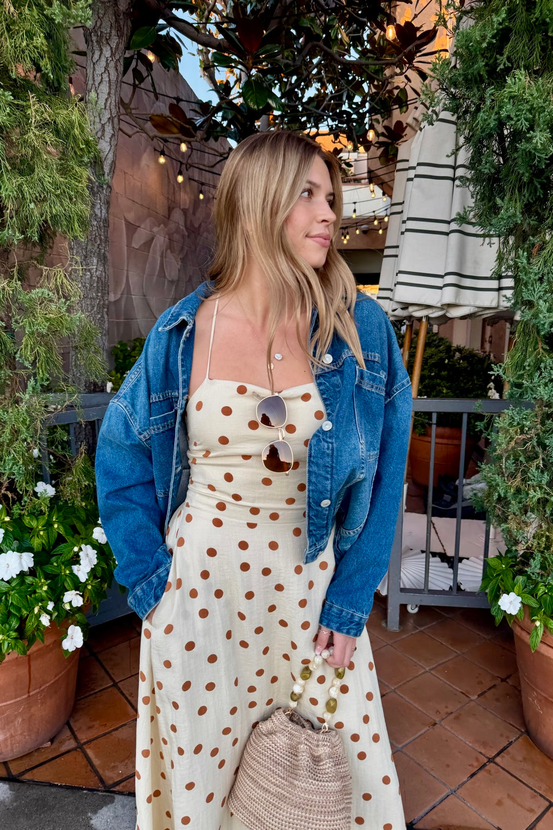 KEEN THE LABEL Zosia Polka Dot Midi Dress - More Colors Available-The Shop Laguna Beach