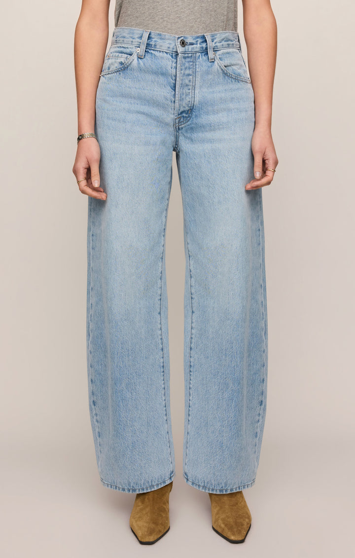 Z SUPPLY Show Off High Rise Bowed Jean-The Shop Laguna Beach
