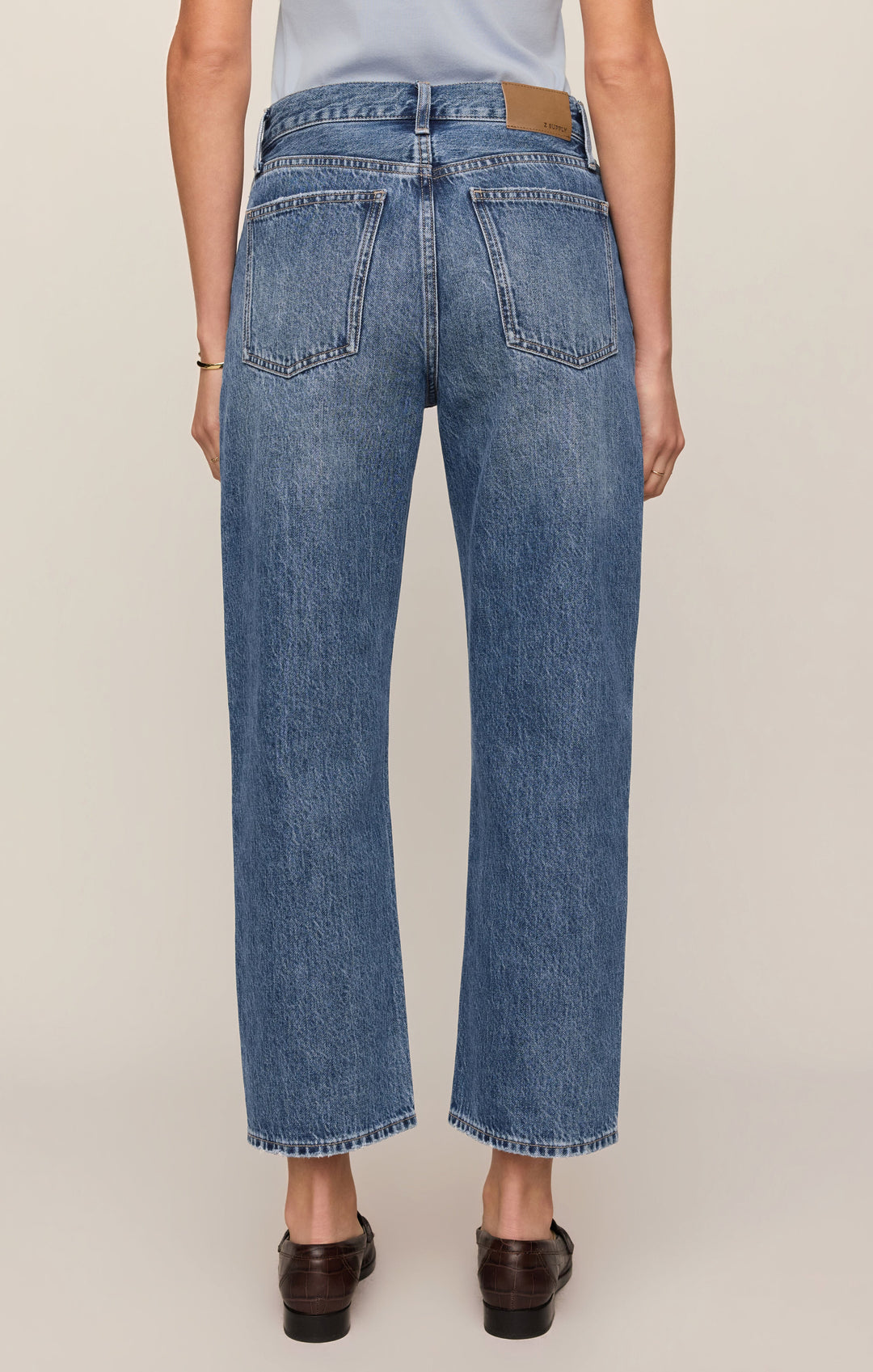 Z SUPPLY Off Duty Bowed Ankle Jean-The Shop Laguna Beach