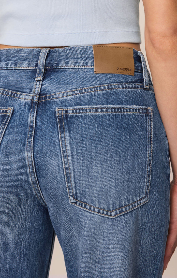 Z SUPPLY Off Duty Bowed Ankle Jean-The Shop Laguna Beach