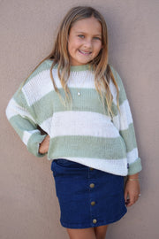 FEATHER 4 ARROW Nico Striped Sweater-The Shop Laguna Beach