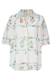 SANCIA The Ellis Oversized Printed Shirt-The Shop Laguna Beach