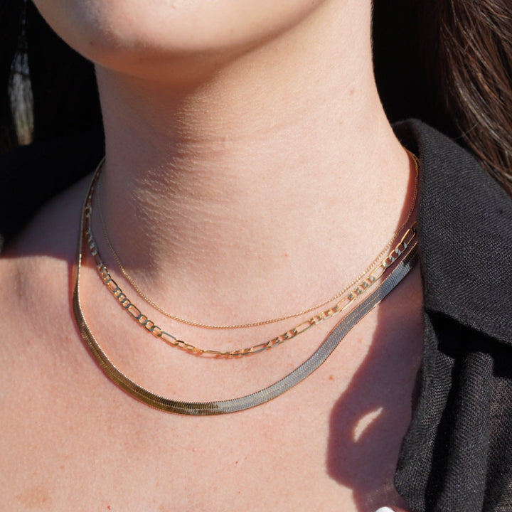 MAY MARTIN Large Figaro Necklace - 16"-The Shop Laguna Beach