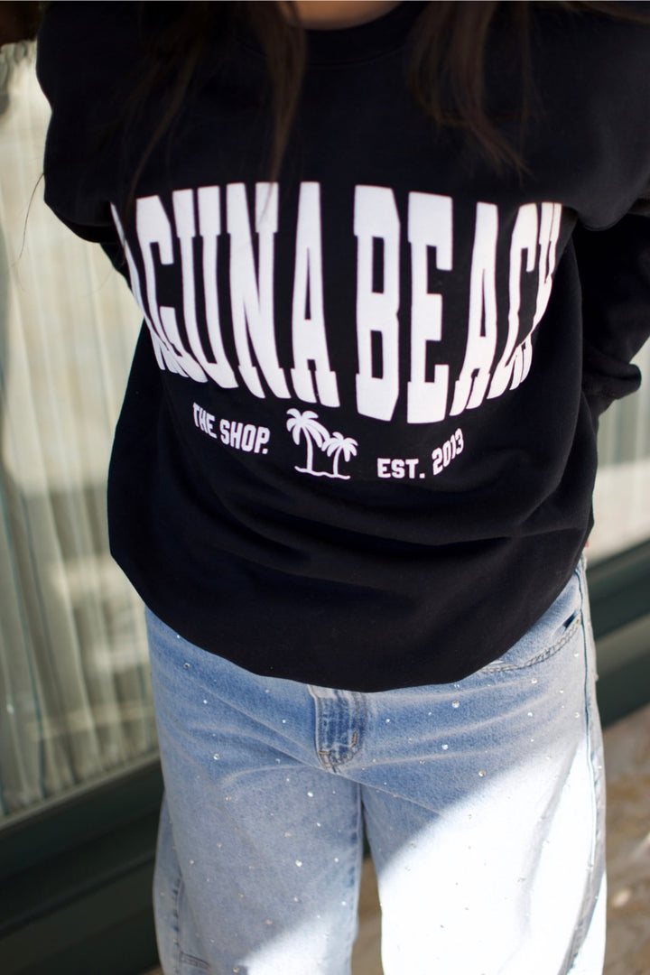 THE SHOP CLASSIC Laguna Beach Varsity Crew Sweatshirt - More Colors Available-The Shop Laguna Beach