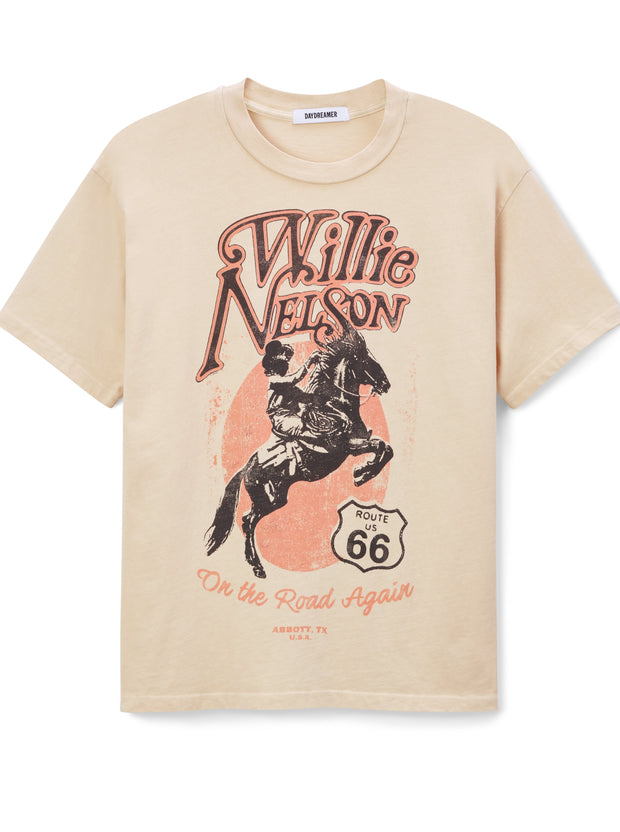 DAYDREAMER Willie Nelson Route 66 Weekend Tee