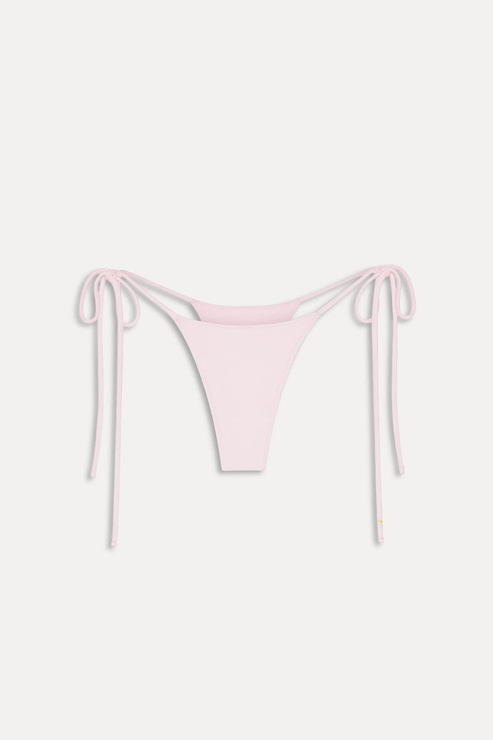 FRANKIES BIKINIS X PAIGE LORENZE Divine Ribbed Tie-Side Bottom