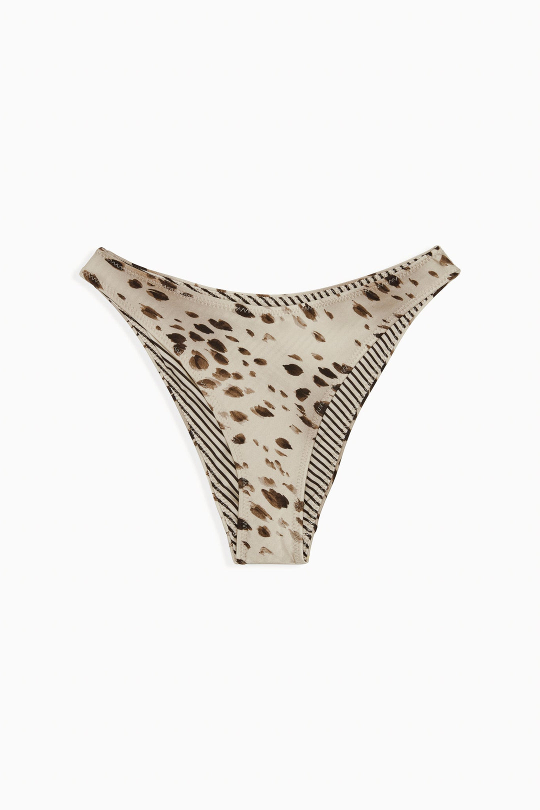 FRANKIES BIKINIS Dove Reversible Satin Bottom-The Shop Laguna Beach