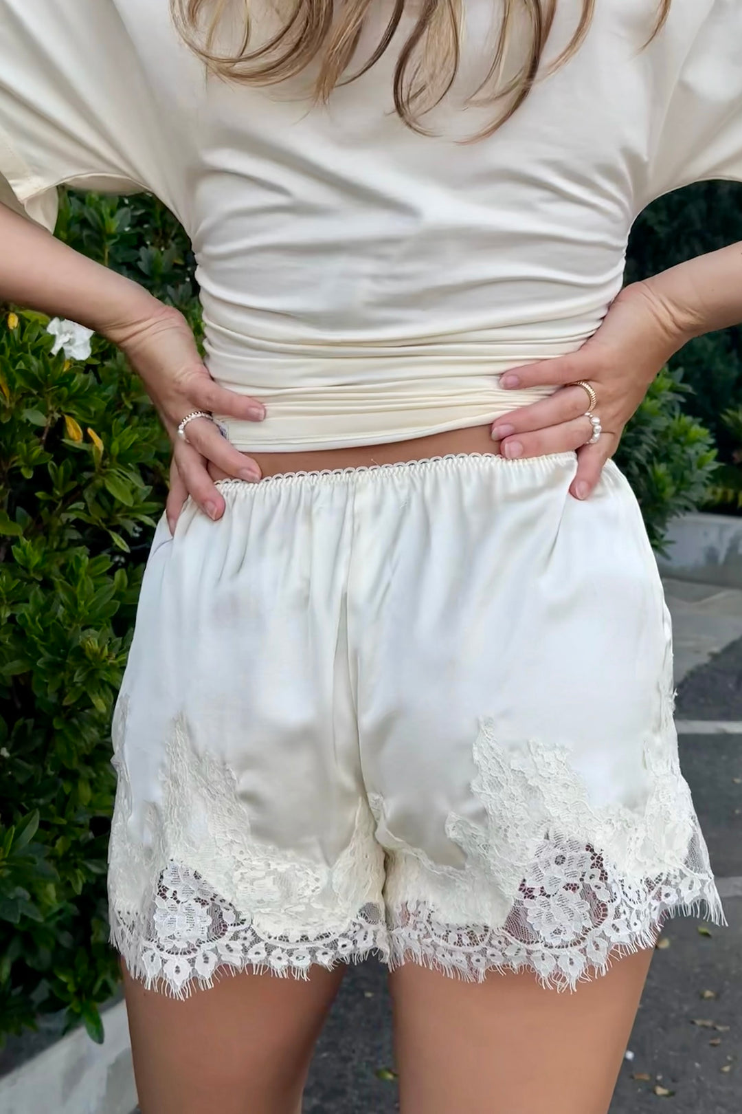 KEEN THE LABEL Maya Lace-Trim Short - More Colors Available