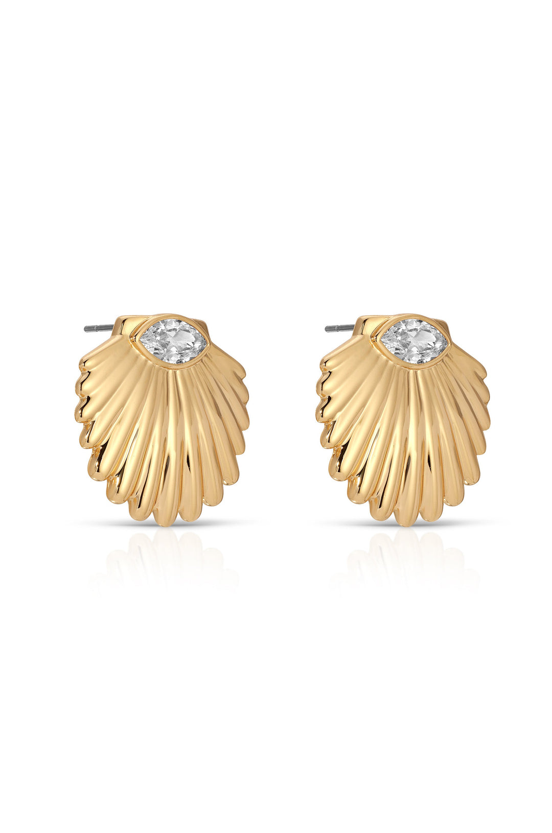 ETTIKA Santorini Shell Studs