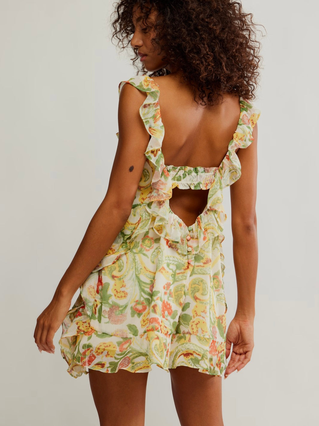 FREE PEOPLE Bali Flora Mini Dress-The Shop Laguna Beach