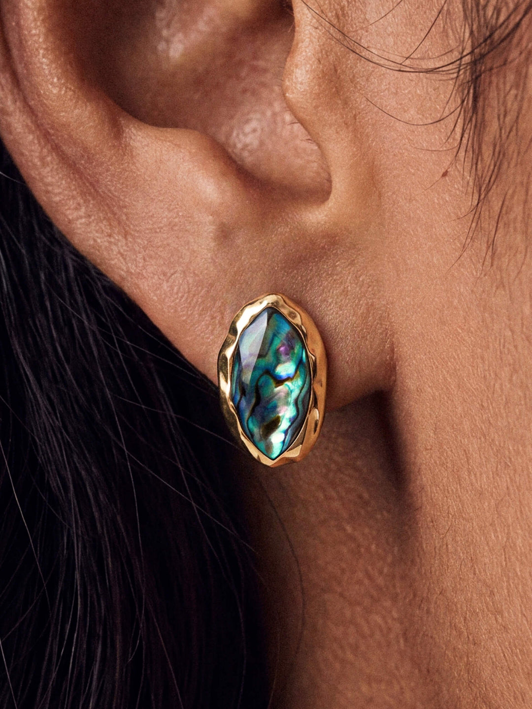 ETTIKA Abalone Luxe Mini Studs
