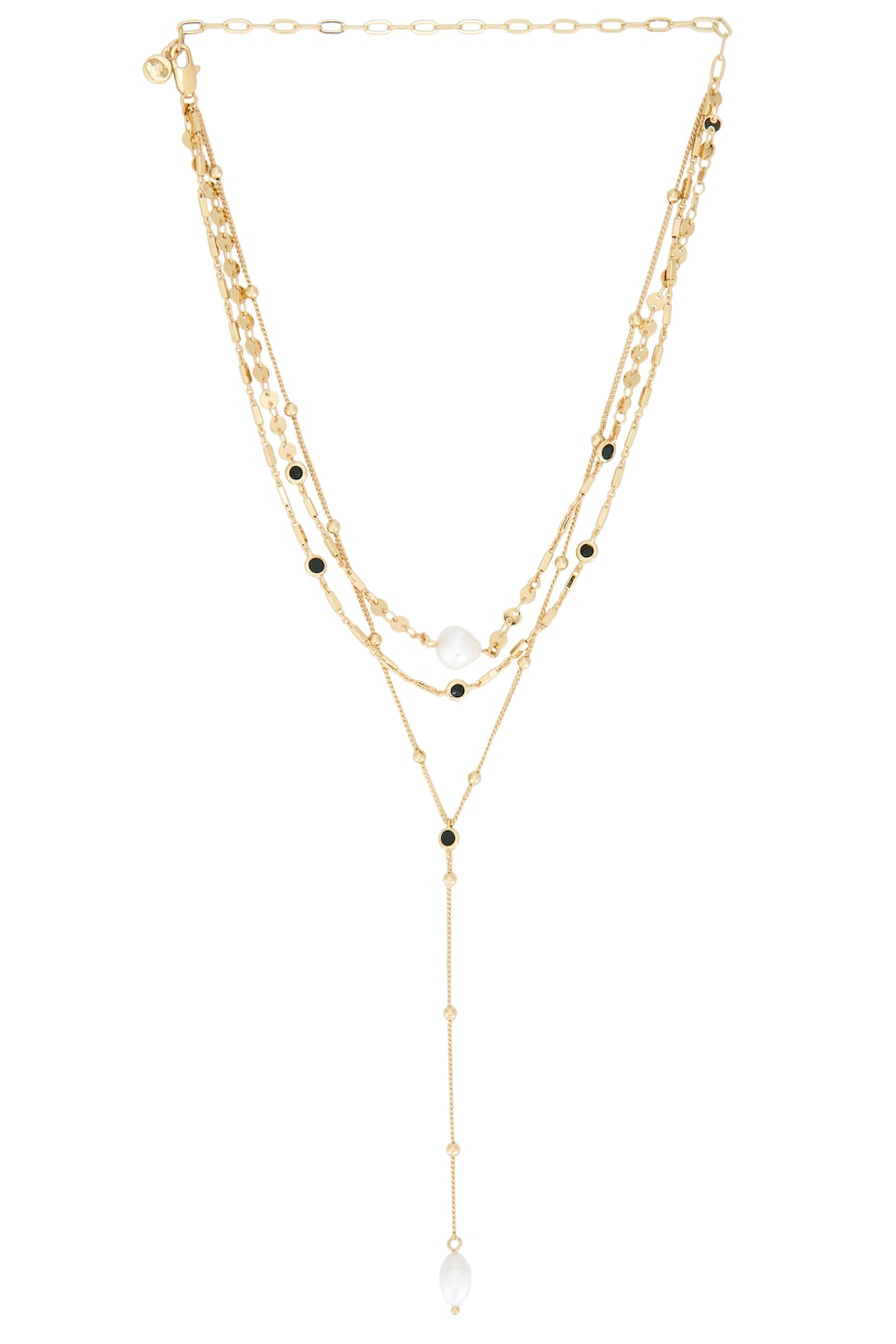 ETTIKA Forever Falling Pearl Lariat-The Shop Laguna Beach