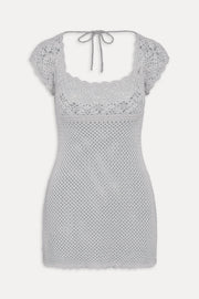 FRANKIES BIKINIS Eloise Crochet Mini Dress-The Shop Laguna Beach