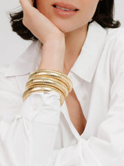 ETTIKA Golden Hour Flex-Chain Bracelet-The Shop Laguna Beach