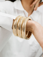 ETTIKA Golden Hour Flex-Chain Bracelet-The Shop Laguna Beach