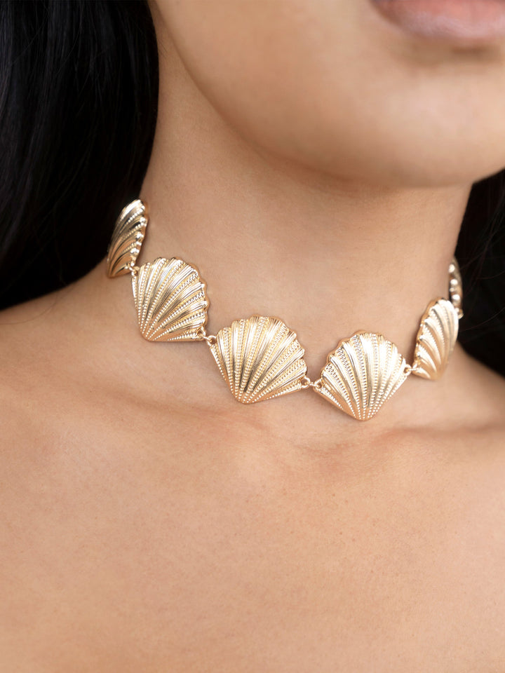 ETTIKA Scallop Shell Waist Chain / Necklace