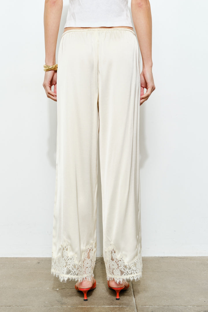 KEEN THE LABEL Marnie Lace-Trim Pant - More Colors Available-The Shop Laguna Beach