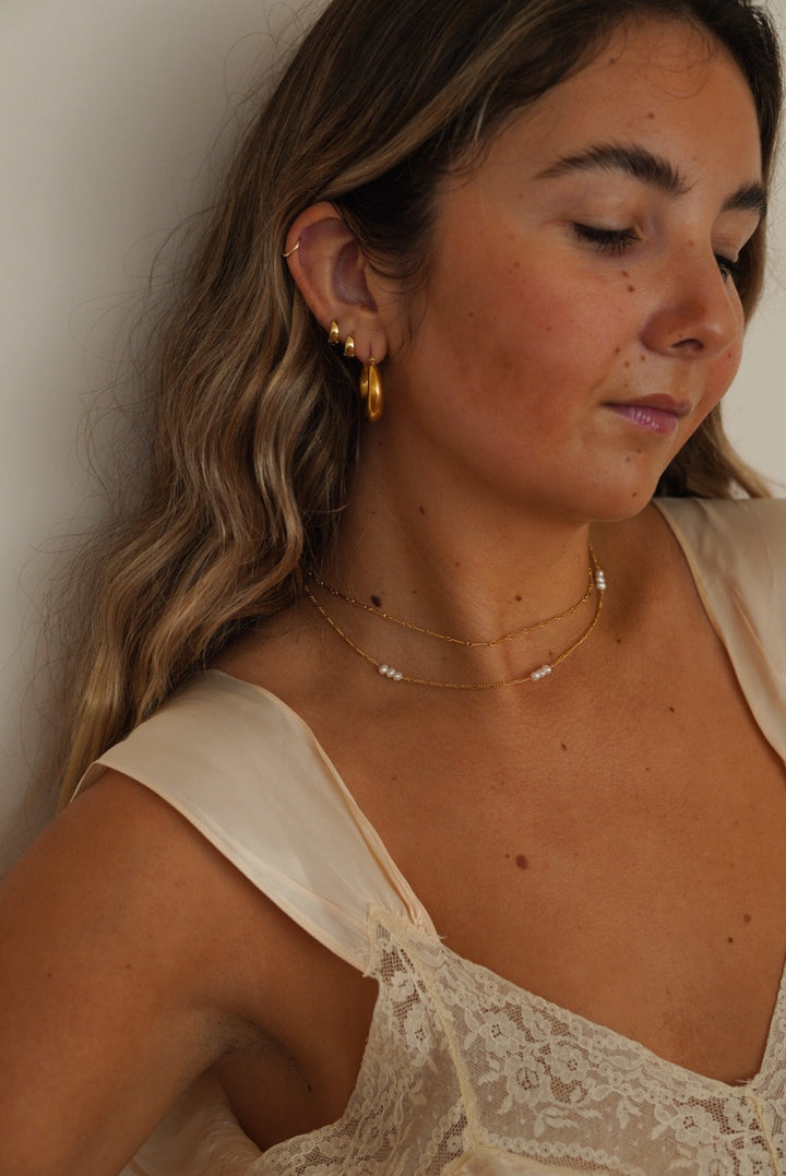 MAY MARTIN Hailey 1-inch Hoops-The Shop Laguna Beach