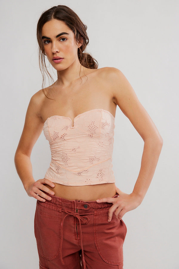 FREE PEOPLE Ever Afternoon Textured Tube Top-The Shop Laguna Beach