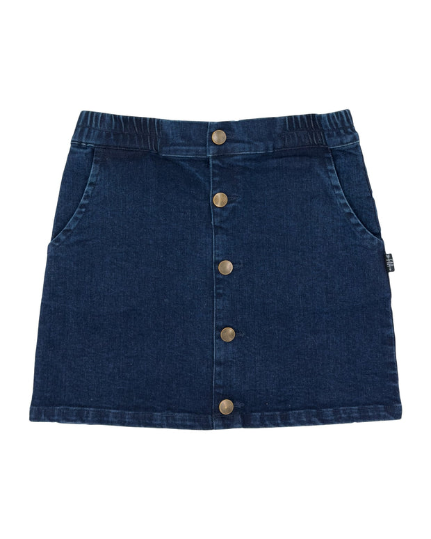 FEATHER 4 ARROW Capri Denim Skirt-The Shop Laguna Beach