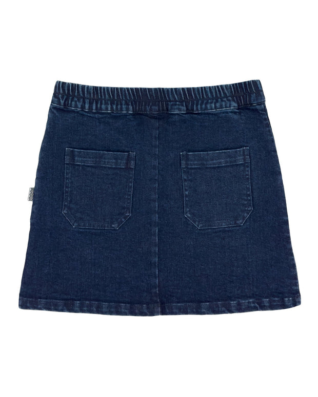 FEATHER 4 ARROW Capri Denim Skirt-The Shop Laguna Beach