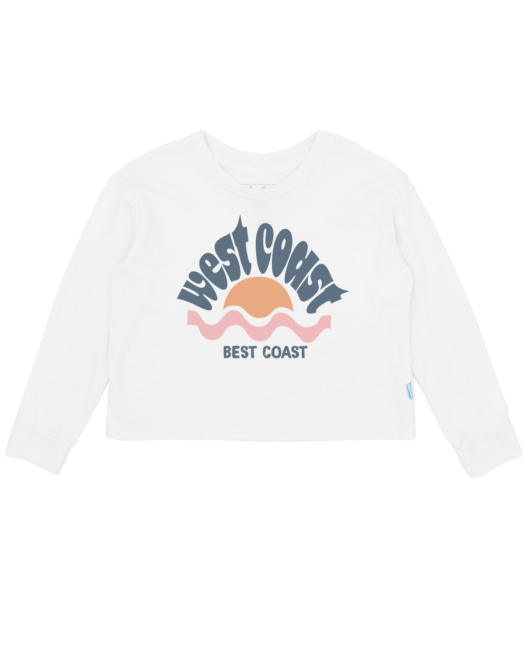 FEATHER 4 ARROW Best Coast Long Sleeve Crop Tee-The Shop Laguna Beach