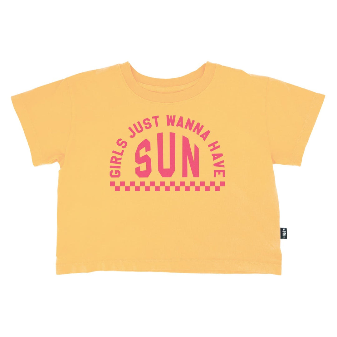 FEATHER 4 ARROW Wanna Have Sun Crop Tee-The Shop Laguna Beach