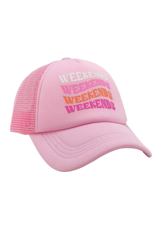 FEATHER 4 ARROW Weekends Trucker Hat-The Shop Laguna Beach