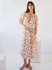 RUE STIIC Wrenley Floral Maxi Dress-The Shop Laguna Beach
