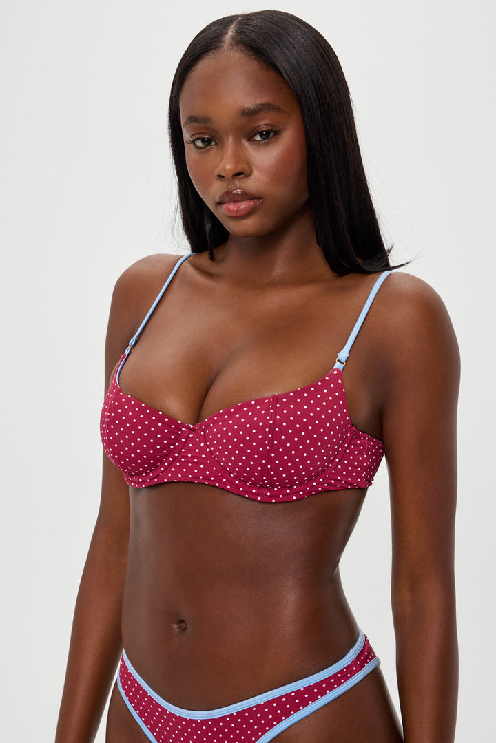 FRANKIES BIKINIS Cola Underwire Top - More Colors Available-The Shop Laguna Beach