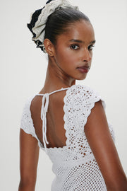 FRANKIES BIKINIS Eloise Crochet Mini Dress-The Shop Laguna Beach