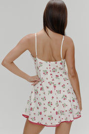 FRANKIES BIKINIS Kenley Crepe Mini Dress-The Shop Laguna Beach