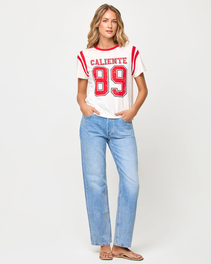 LSPACE X THE SALTY BLONDE Fresca 'Caliente 89' Tee-The Shop Laguna Beach