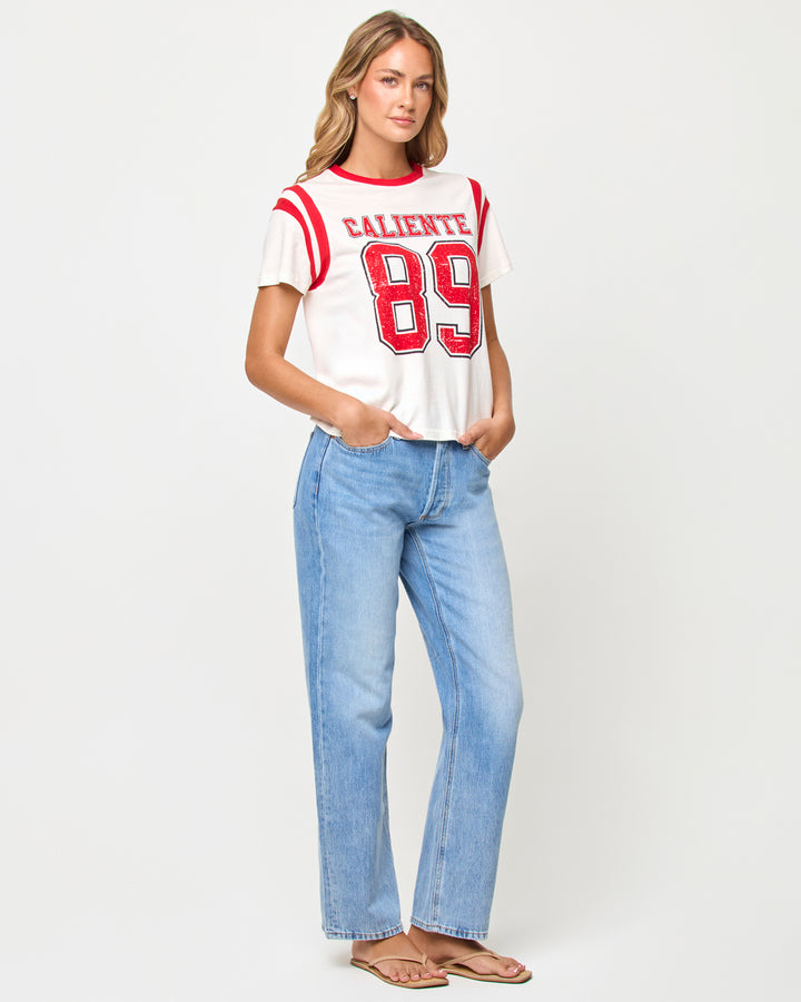 LSPACE X THE SALTY BLONDE Fresca 'Caliente 89' Tee-The Shop Laguna Beach
