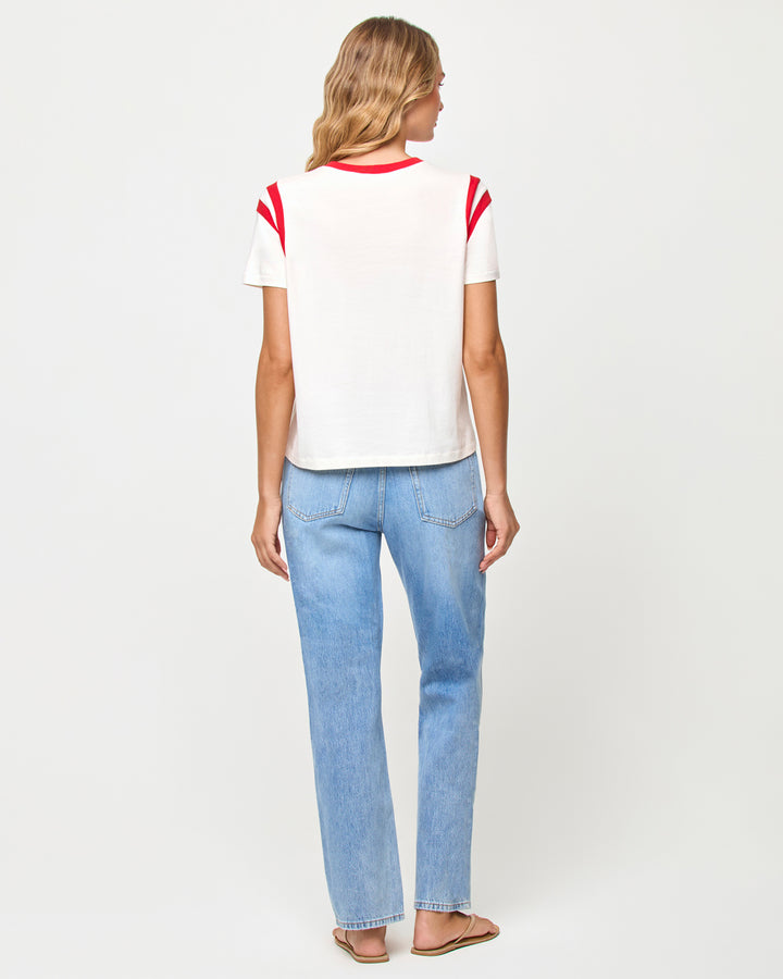 LSPACE X THE SALTY BLONDE Fresca 'Caliente 89' Tee-The Shop Laguna Beach