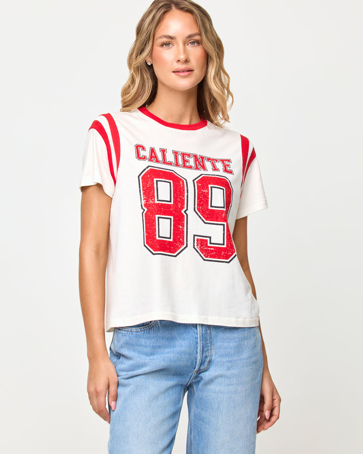 LSPACE X THE SALTY BLONDE Fresca 'Caliente 89' Tee-The Shop Laguna Beach