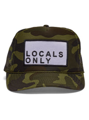 FRIDAY FEELIN Locals Only Patch Trucker Hat